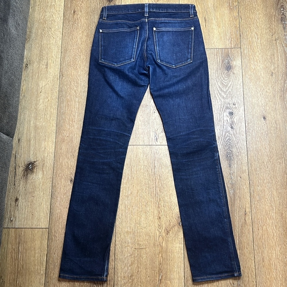 Acne Studios Max Raw Slim Straight Jeans Size 29 - Picture 3 of 9